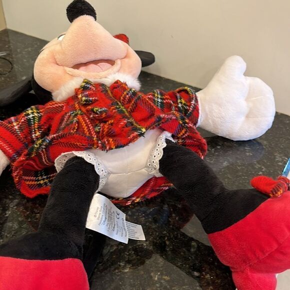 Disney Store Minnie Mouse Christmas 2011 Plush Doll Tartan Check. Size 1… - Picture 7 of 7